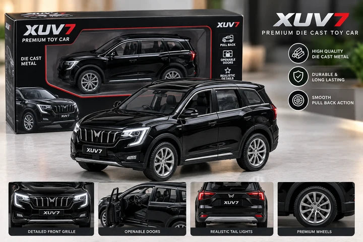 XUV7 Luxury Remote Control Toy Car | 1:18 Die-Cast SUV