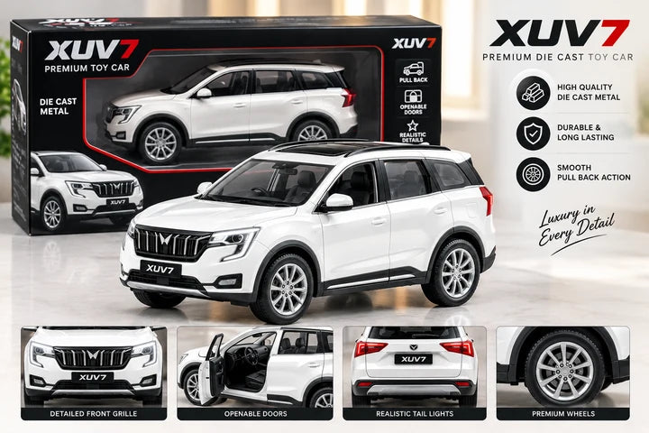 XUV7 Luxury Remote Control Toy Car | 1:18 Die-Cast SUV